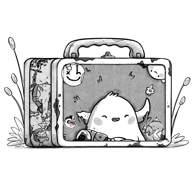 Humankind Lunchboxes - Ilustración tradicional