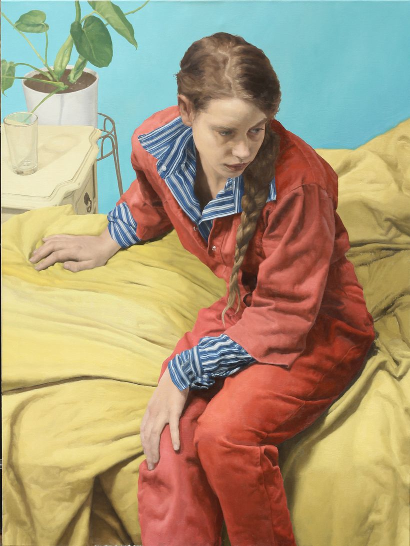Xanthe in Red 1