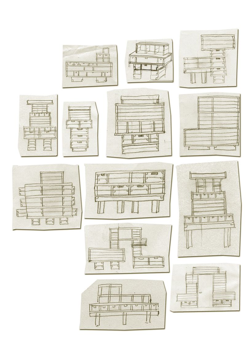 Paperpulp Cabinets // Doodles & Sketches
