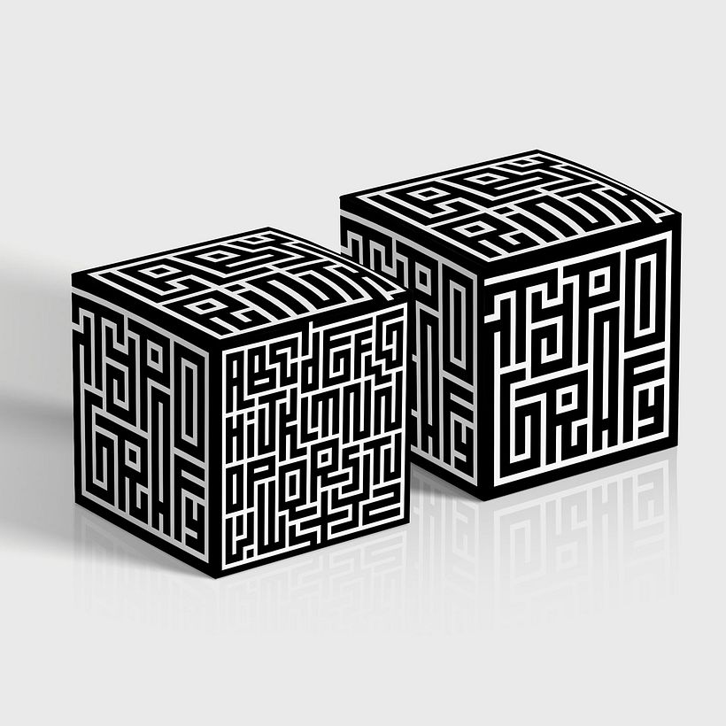 Labyrinth_Type diseño de logos y lettering para mi web. Logo and lettering design for my website. 1