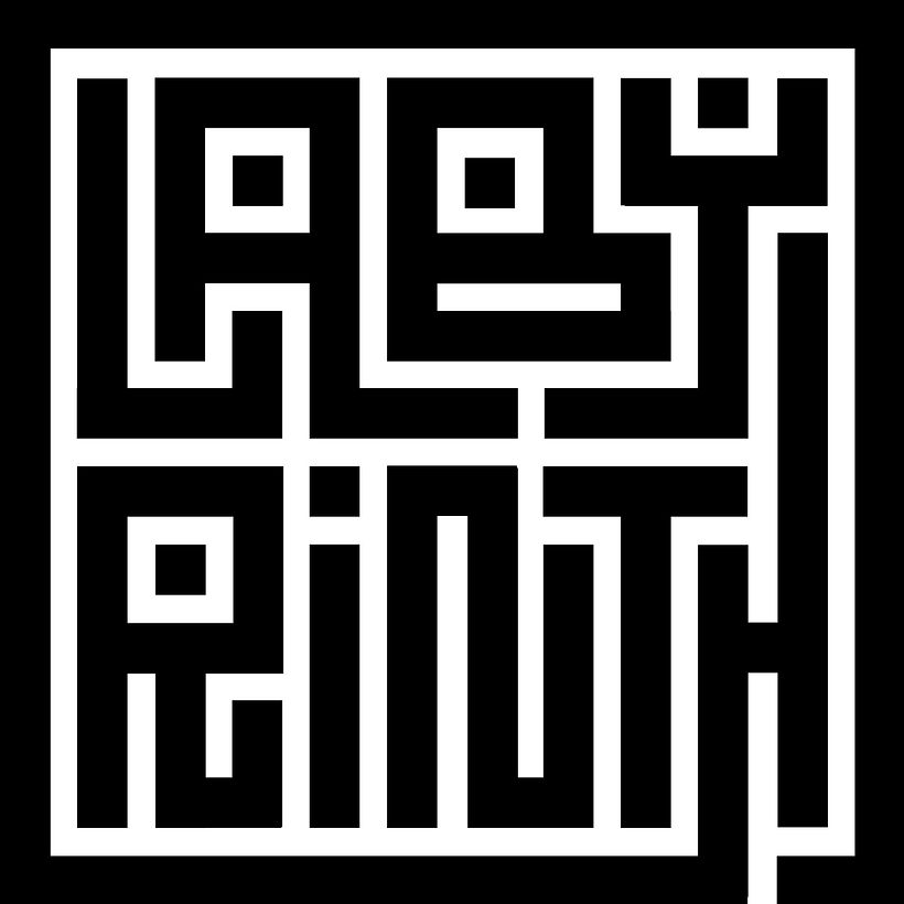 Labyrinth_Type diseño de logos y lettering para mi web. Logo and lettering design for my website. 3