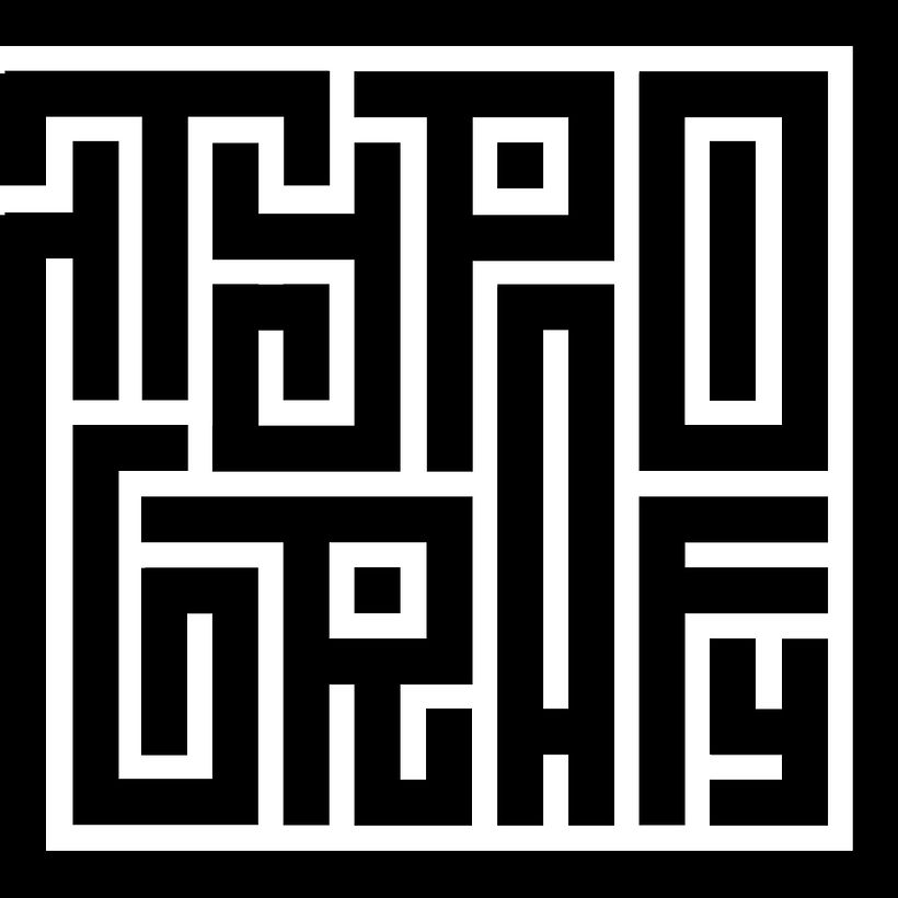 Labyrinth_Type diseño de logos y lettering para mi web. Logo and lettering design for my website. 4