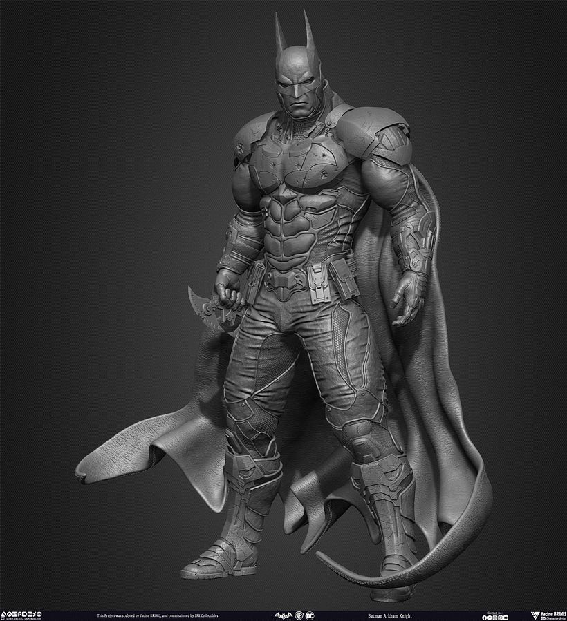 Batman Arkham Knight Warner Bros Vol 02 Sculpted by Yacine BRINIS 6