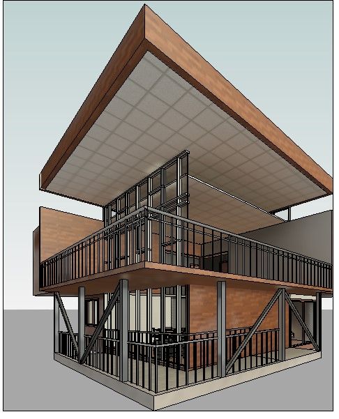 Mi proyecto del curso: Diseño y modelado arquitectónico 3D con Revit 2