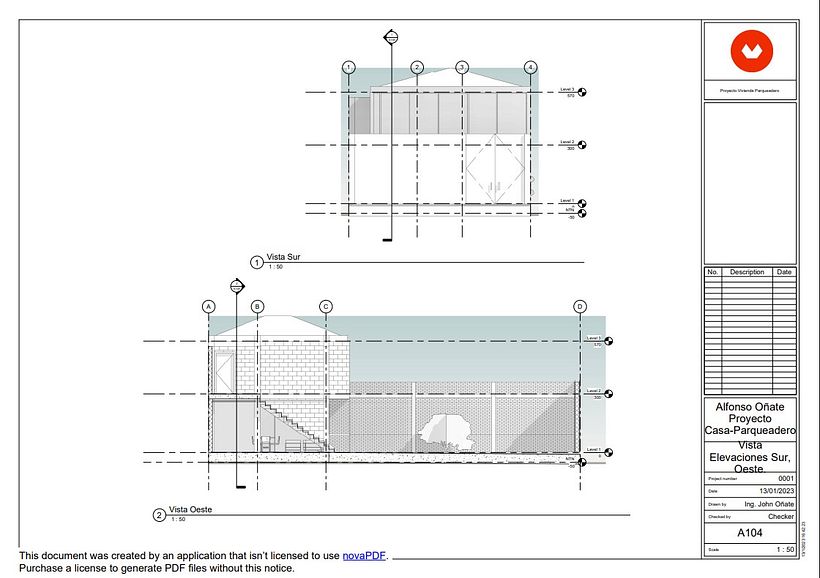 Mi proyecto del curso: Diseño y modelado arquitectónico 3D con Revit 6