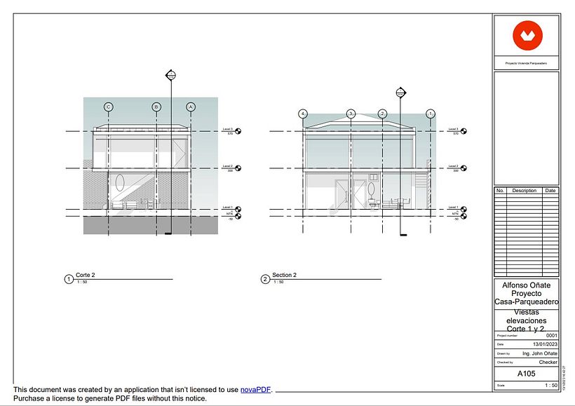 Mi proyecto del curso: Diseño y modelado arquitectónico 3D con Revit 7
