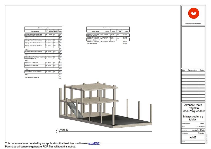 Mi proyecto del curso: Diseño y modelado arquitectónico 3D con Revit 9
