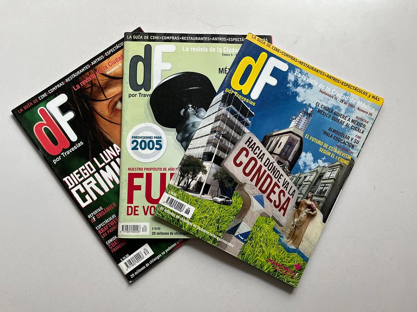 Revista dF - Diseño editorial