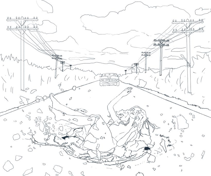 Outline sketch