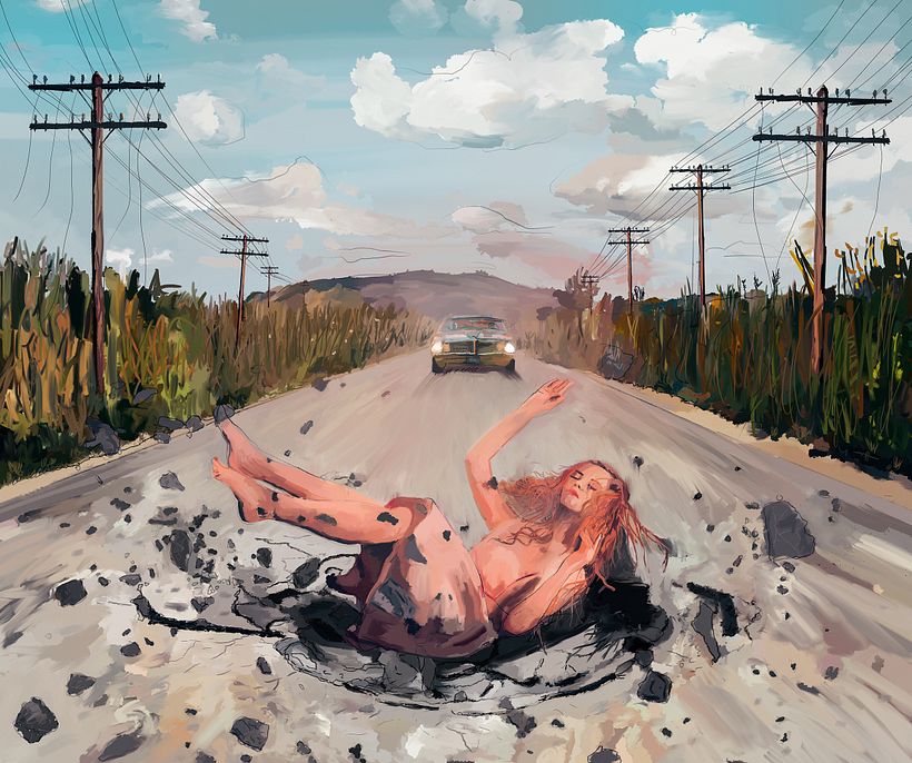 Final piece, titled Crash
