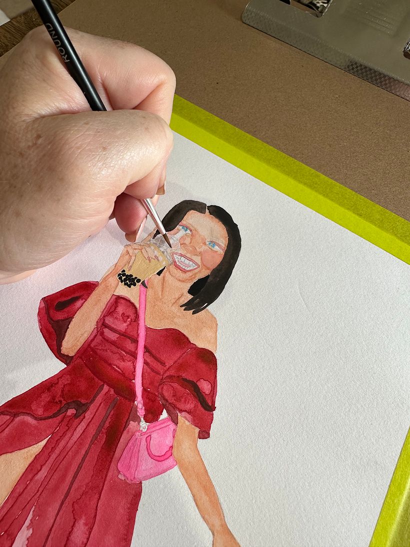 My project for course: Illustration and Character Development with Watercolor 3