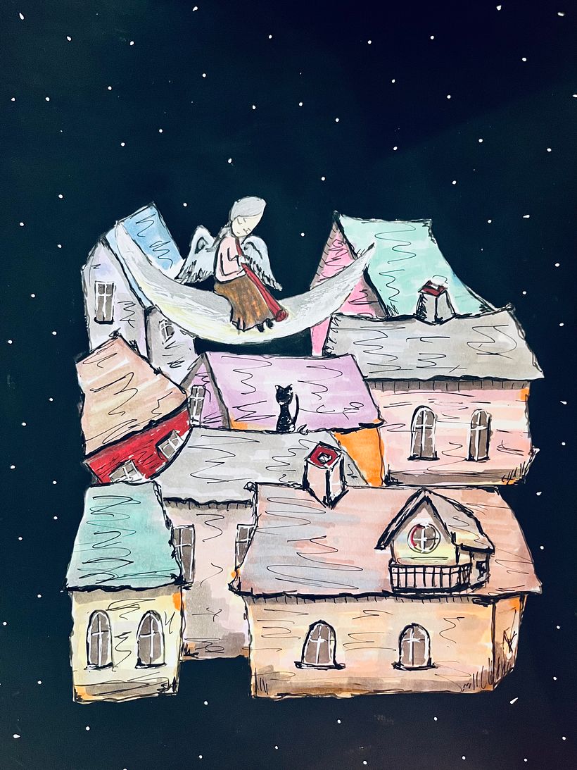 My project for course: Expressive Architectural Sketching with Colored Markers 3