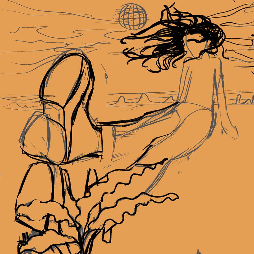 My project for course: Illustrated Stories with Procreate: Explore Brushes and Textures 7