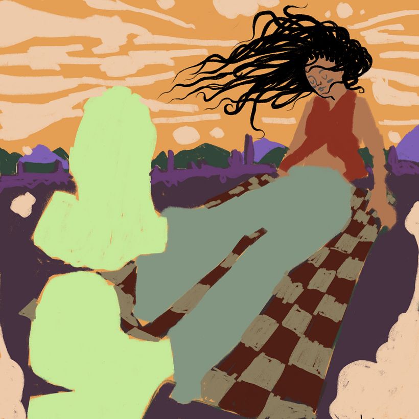 My project for course: Illustrated Stories with Procreate: Explore Brushes and Textures 10