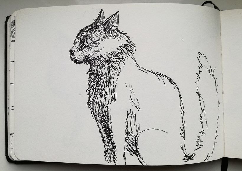My sketchbook (Daily Sketching for Creative Inspiration course) 7