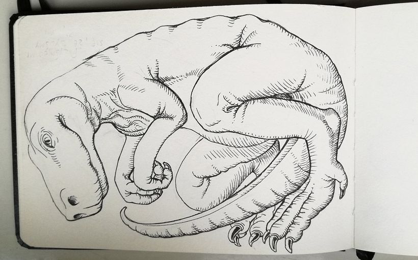 My sketchbook (Daily Sketching for Creative Inspiration course) 9