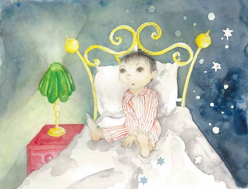 Illustrations, Picturebook:" I got the Night" published 2022 15