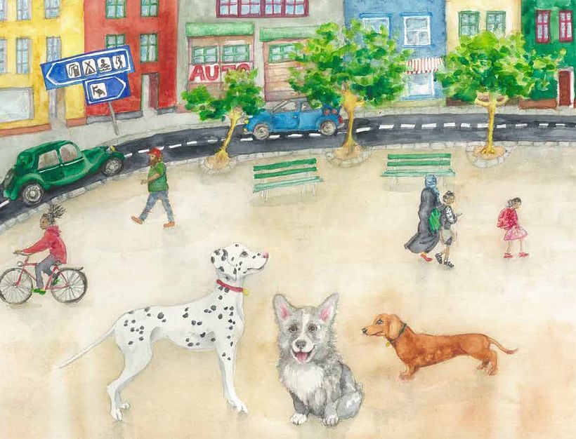 Illustrations, Picturebook:" I got the Night" published 2022 12