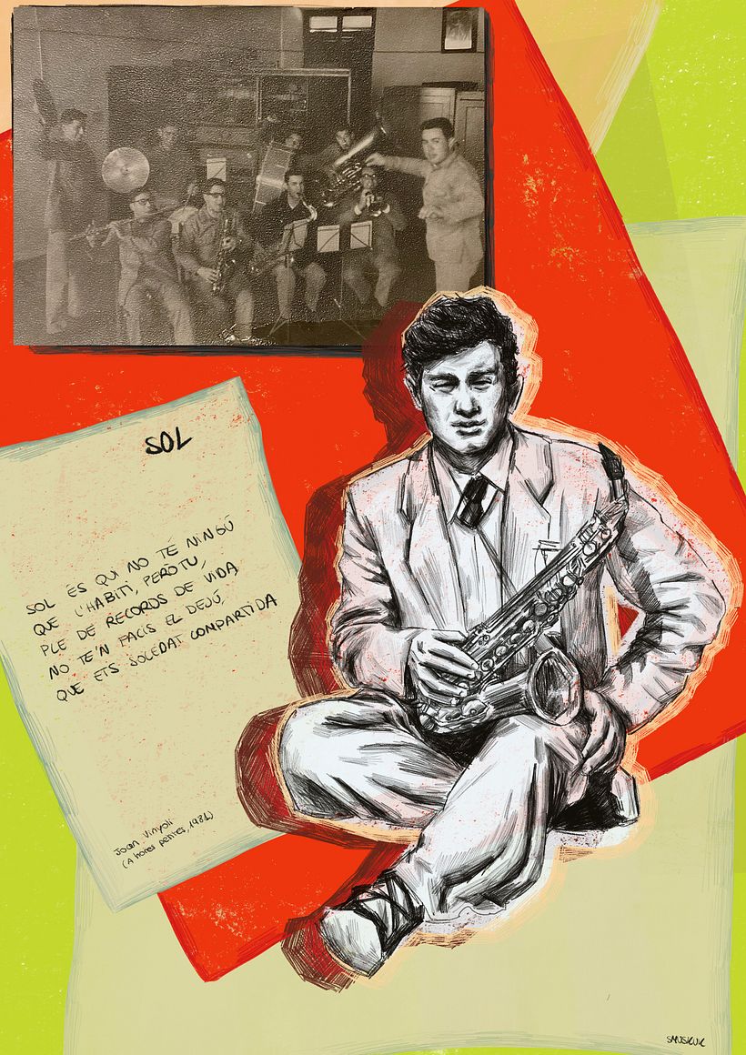 A l'avi que mai he conegut, però he trobat en tu                                                                  @smuskuk