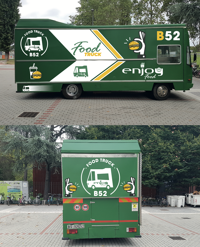 FOOD TRUCK - Ilustrație tradițională