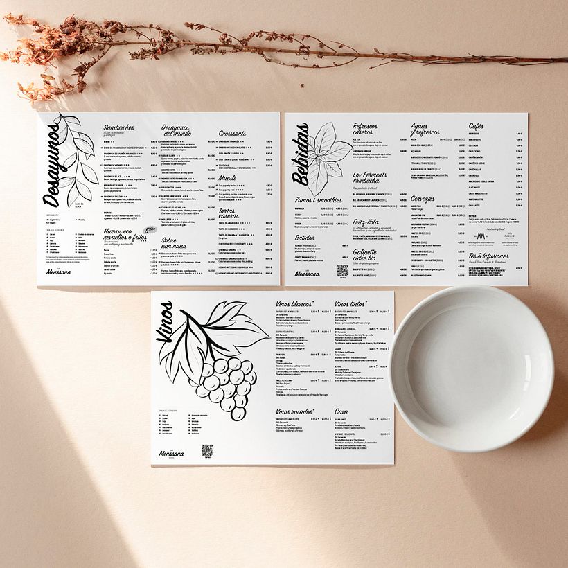 Identidad visual: Café Menssana 4