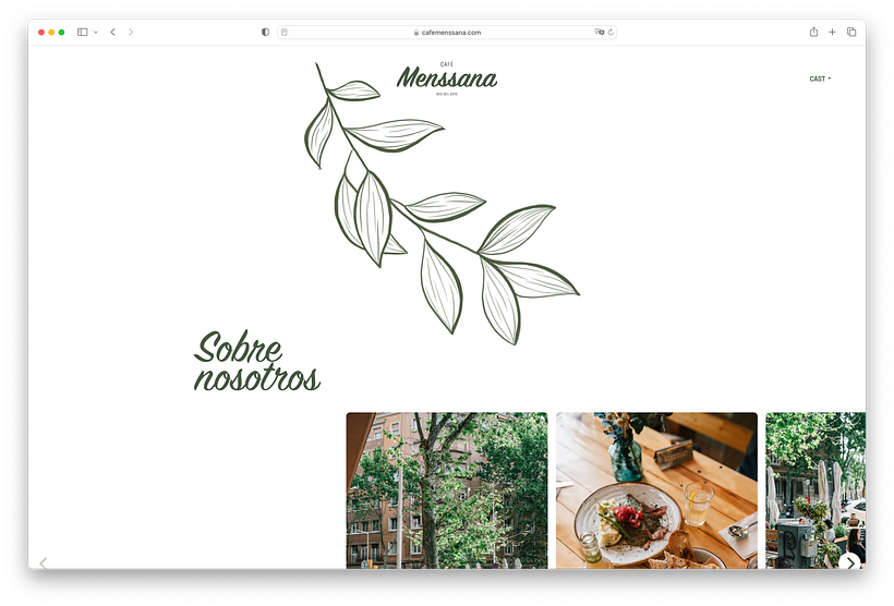 Identidad visual: Café Menssana 7