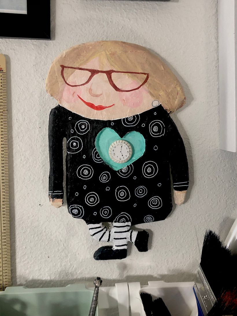 My project for course: Paper Mache for Beginners: Sculpt a Colorful Character 2
