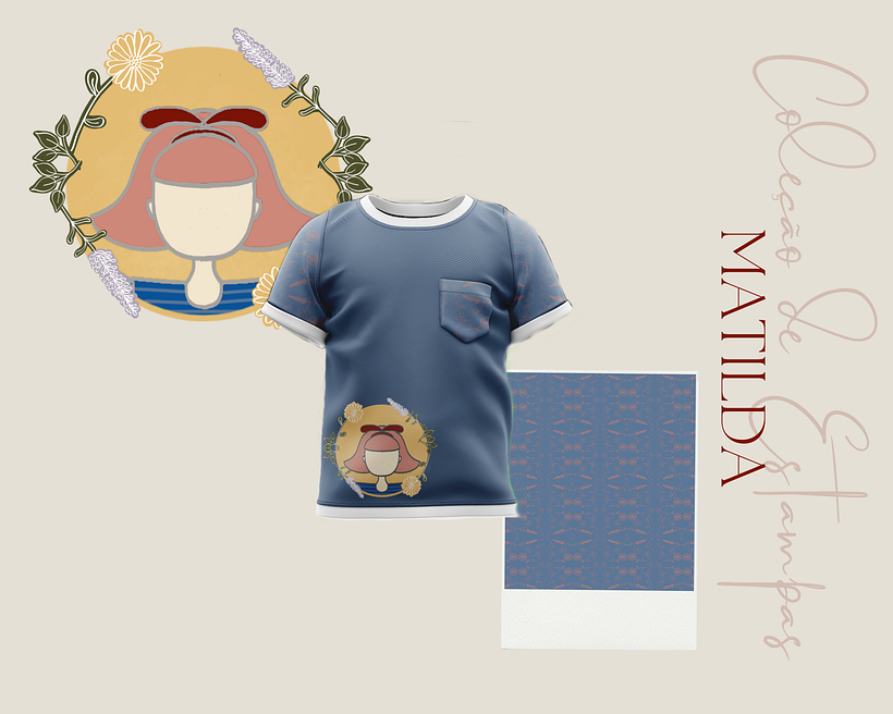 Meu projeto do curso: Coleção de estampas Matilda 6