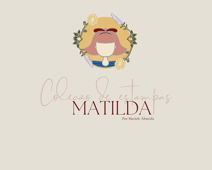 Meu projeto do curso: Coleção de estampas Matilda 1