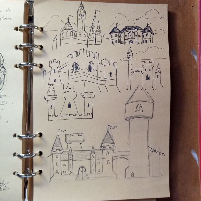 Estudos do castelo