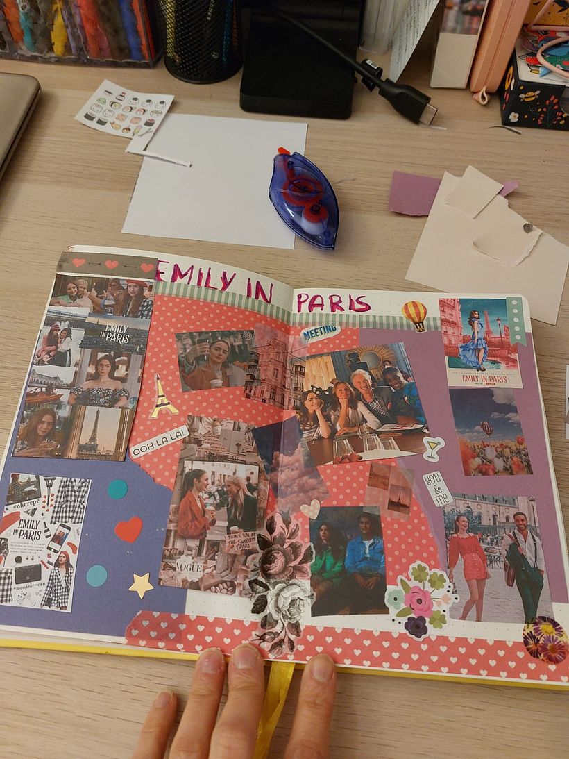 prime pagine di scrapbooking a tema fiction  1