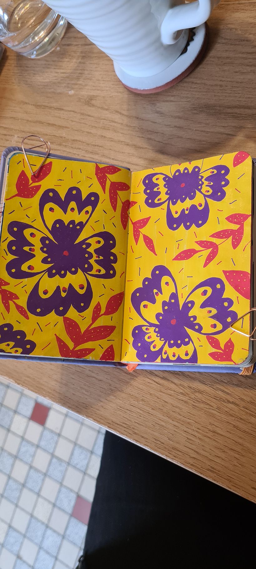 My project for course: Botanical Patterns in a Sketchbook: Conquer the Blank Page 1