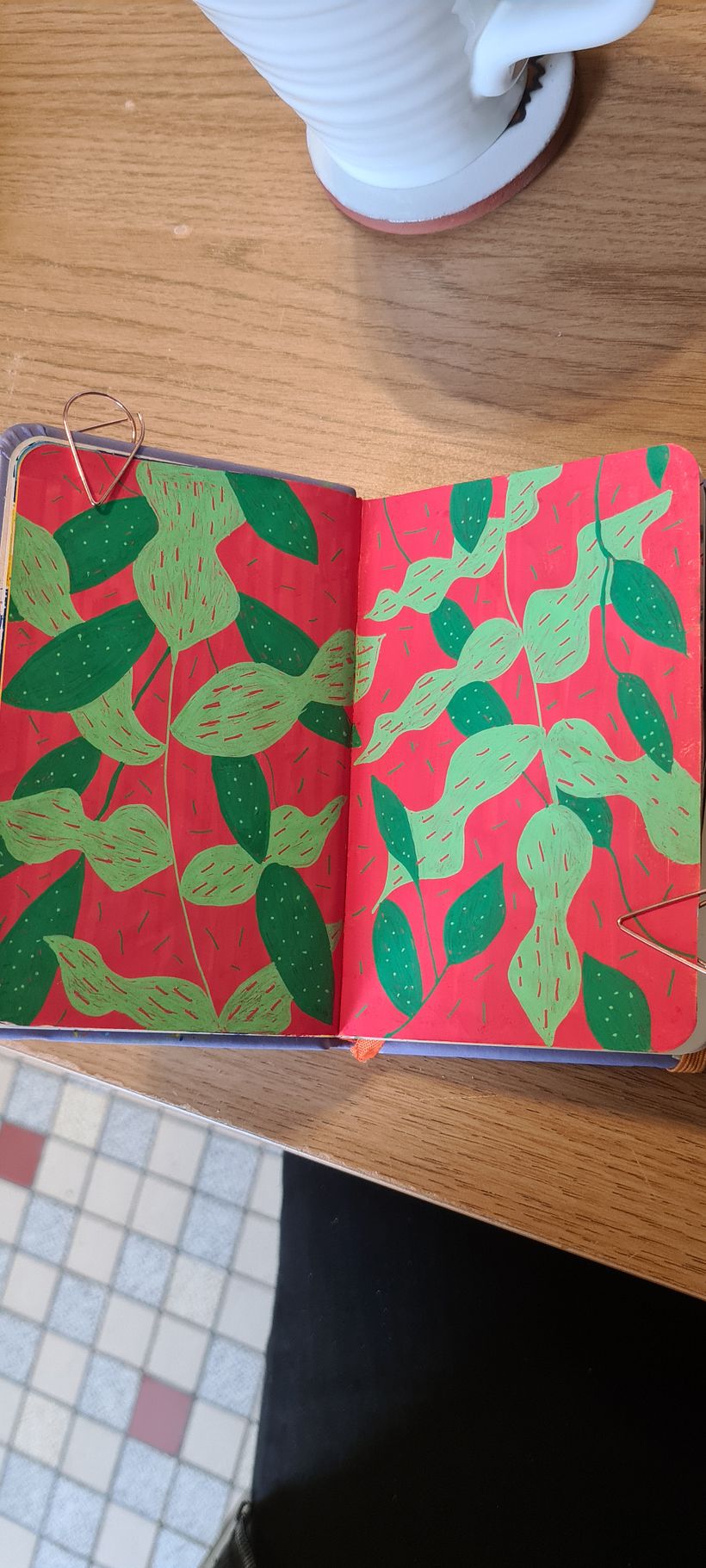My project for course: Botanical Patterns in a Sketchbook: Conquer the Blank Page 2