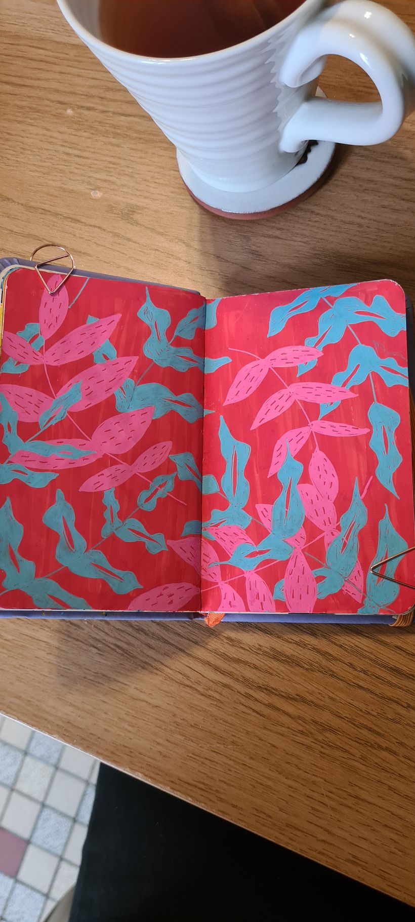 My project for course: Botanical Patterns in a Sketchbook: Conquer the Blank Page 3