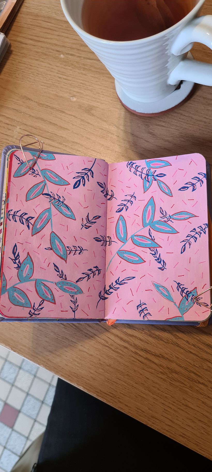 My project for course: Botanical Patterns in a Sketchbook: Conquer the Blank Page 4