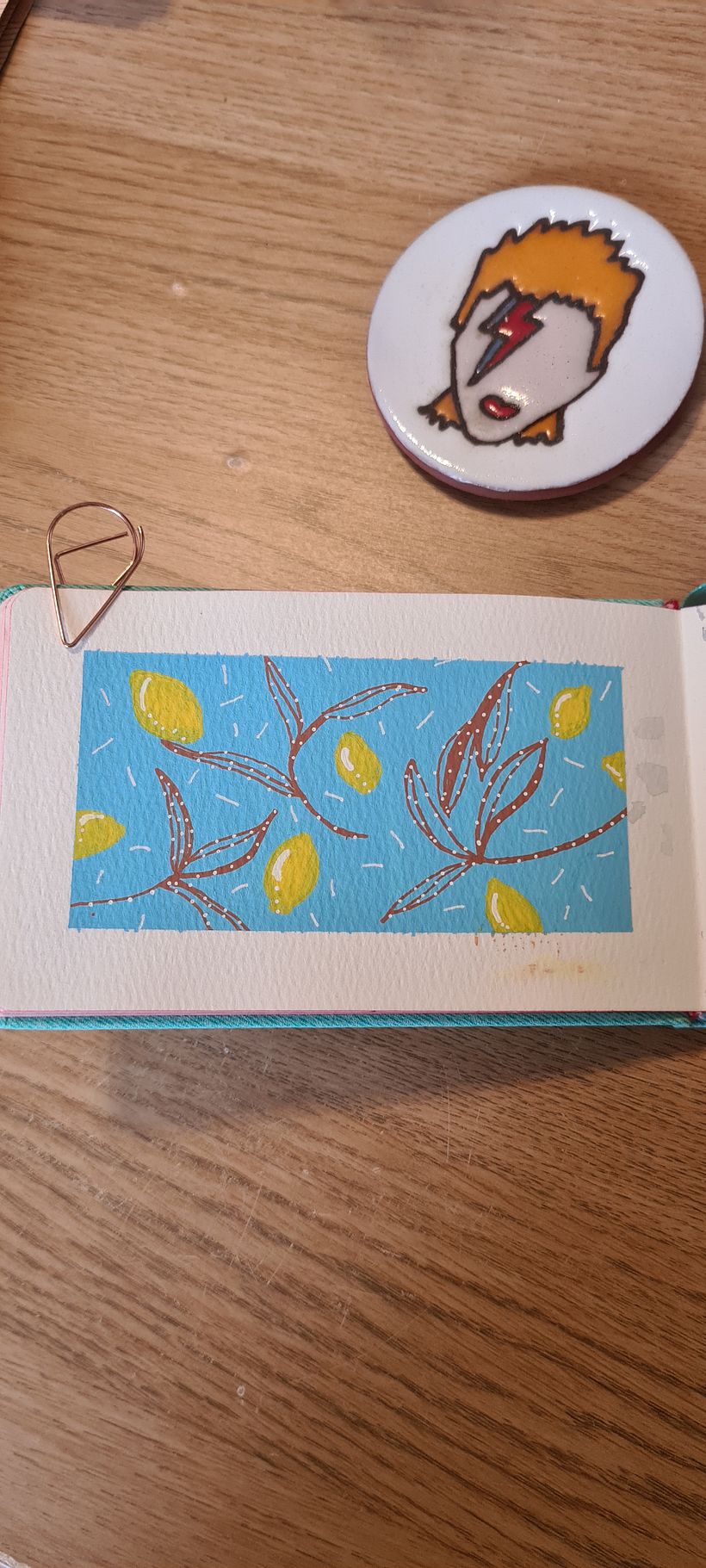 My project for course: Botanical Patterns in a Sketchbook: Conquer the Blank Page 5