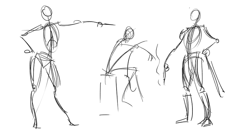 Gesture drawing