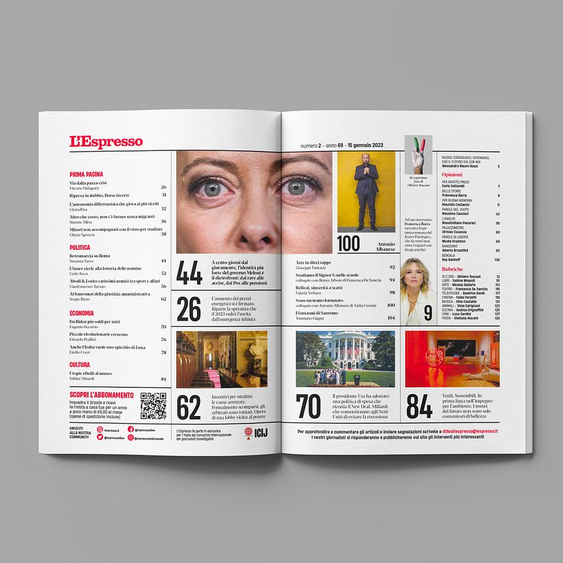 The double-page summary