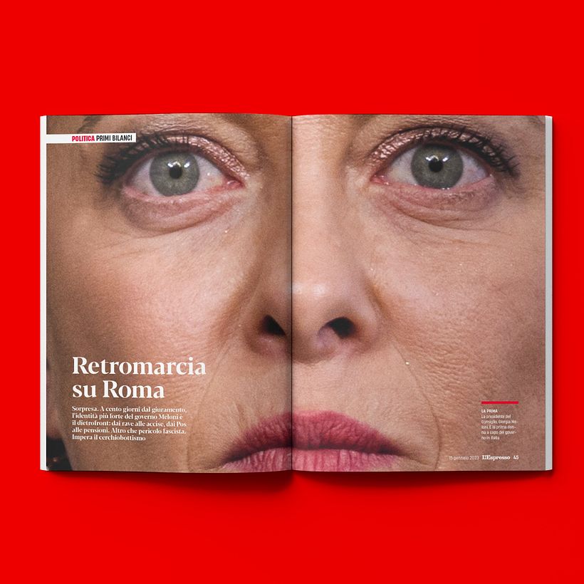 Double opening page of Politics