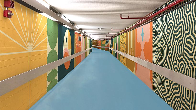 UHN Toronto Hospital Tunnels Beautification 4