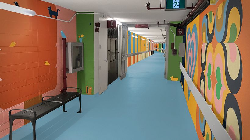 UHN Toronto Hospital Tunnels Beautification 12