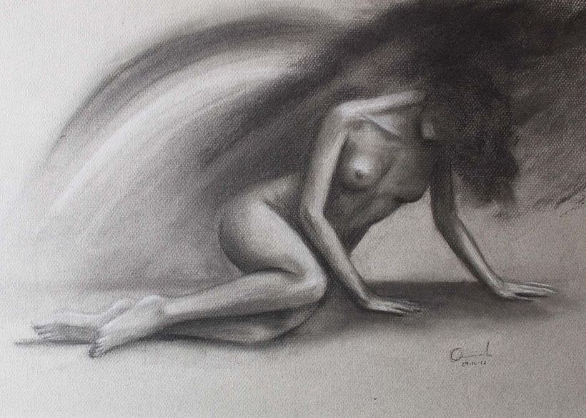 Mi proyecto del curso: Dibujo contemporáneo de la figura humana: expresión y movimiento 2