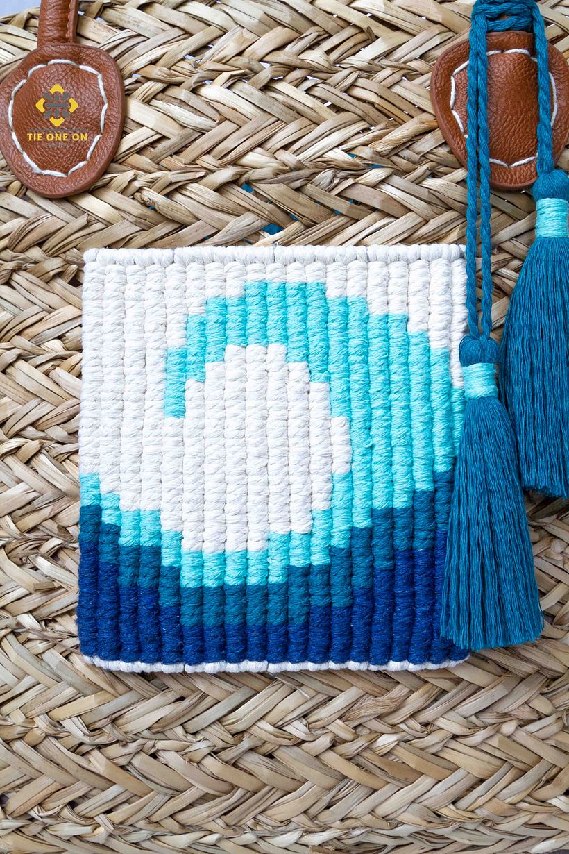 Beach, Please Macramé Tote Bag 2