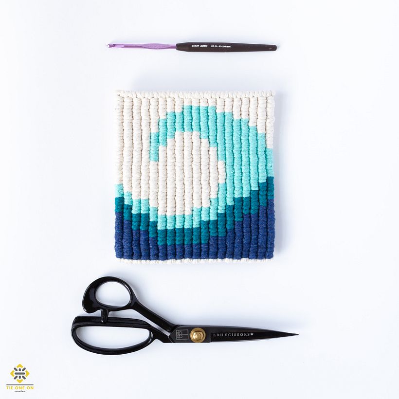 Beach, Please Macramé Tote Bag 3