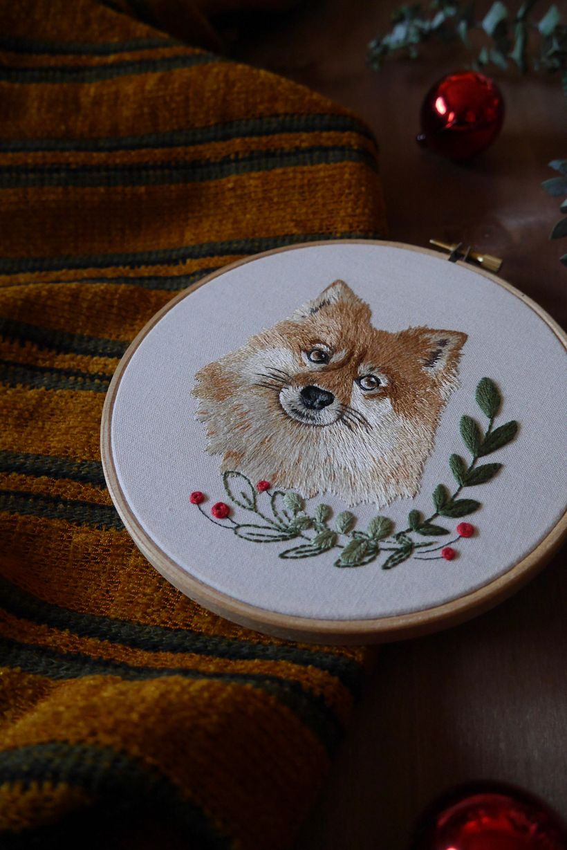 El retrato bordado de Rex 4