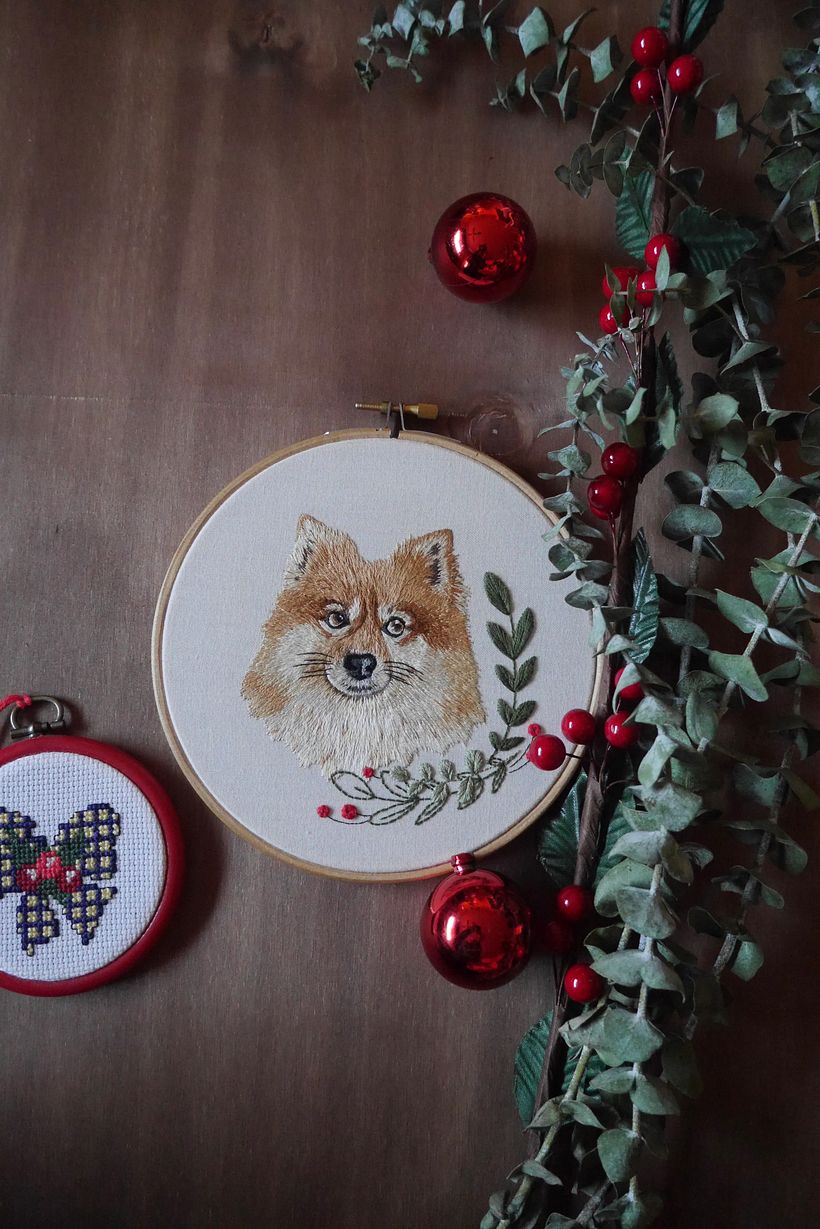 El retrato bordado de Rex 9