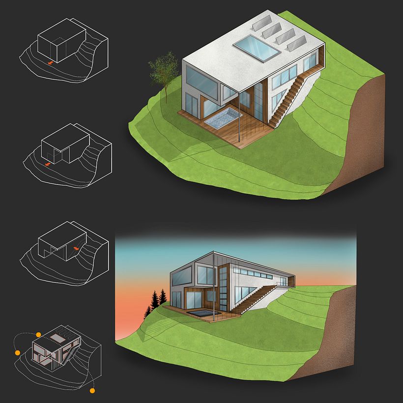 Mi proyecto del curso: Sketching arquitectónico y artístico con Procreate 1