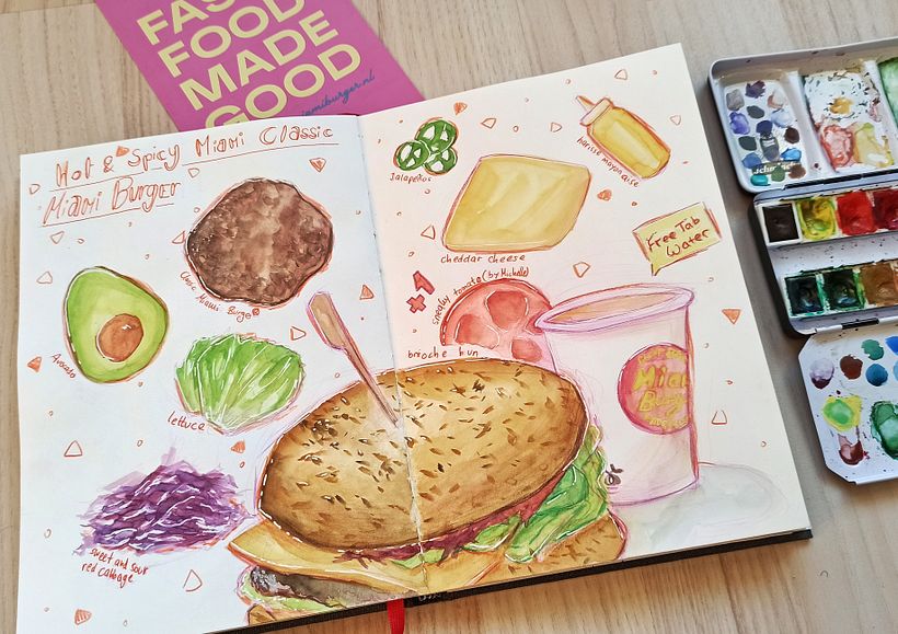 My project for course: Travel Log Illustration with Mixed Techniques 7