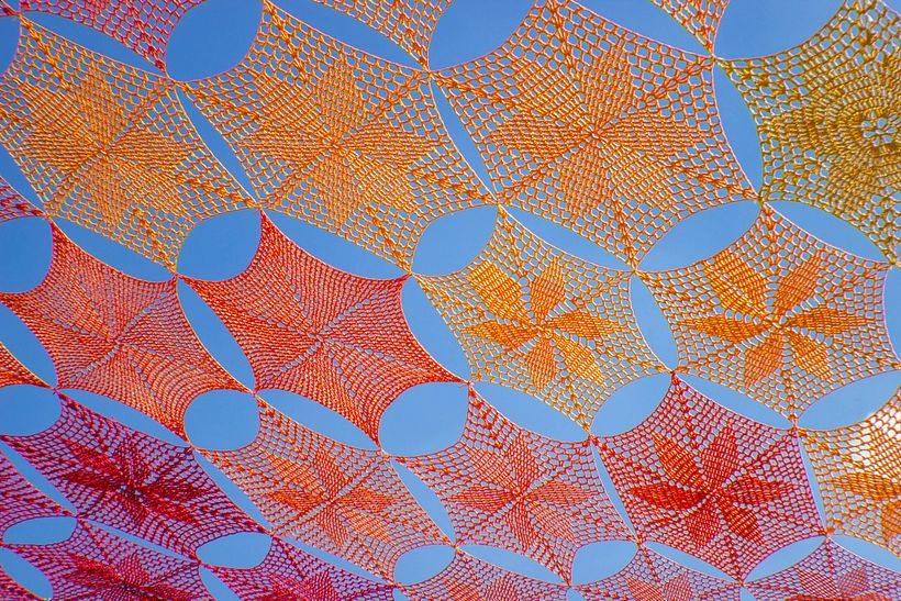 Detalle de las piezas tejidas a crochet.  Foto: Secretaría de Desarrollo Económico de Jalisco.