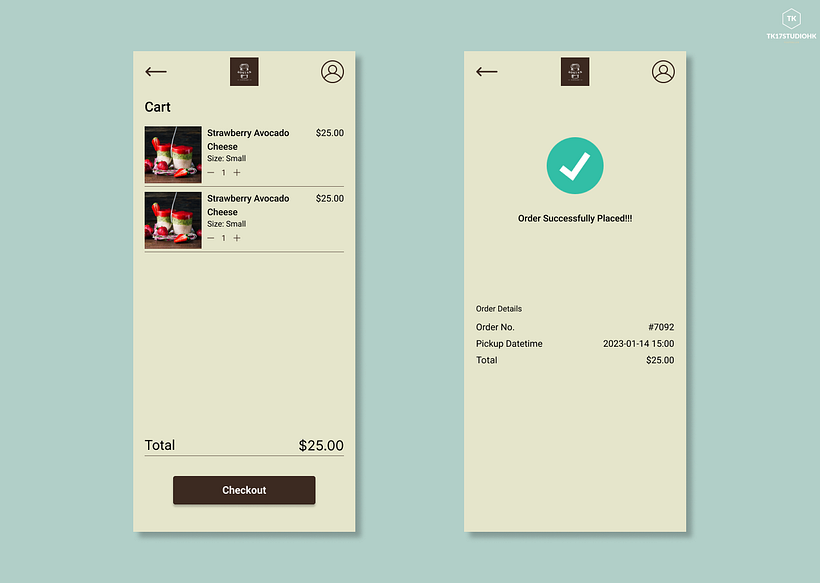 Mobile App - Baston Cafe 4
